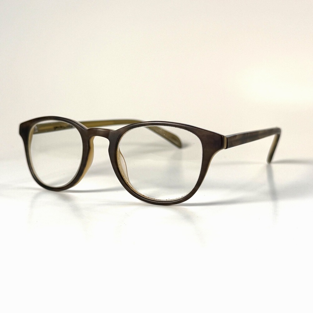 141 Eyewear Flanders Eyeglasses Frame Only 46-20-145 Matte Olive Green Full Rim
